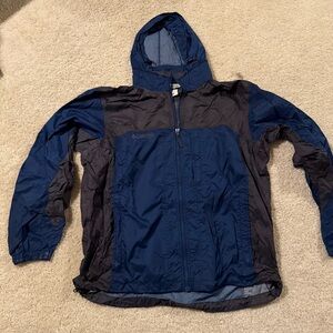 Columbia Men's Navy and Charcoal Windbreaker